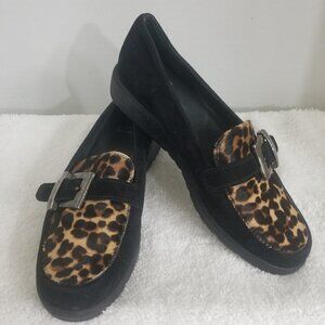 Stewart Weitzman camel loafers